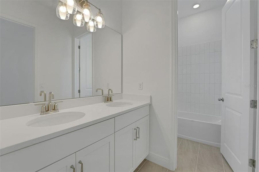 Furnished interior view inside a new home in Palms at Windermere, Windermere (Image 13).