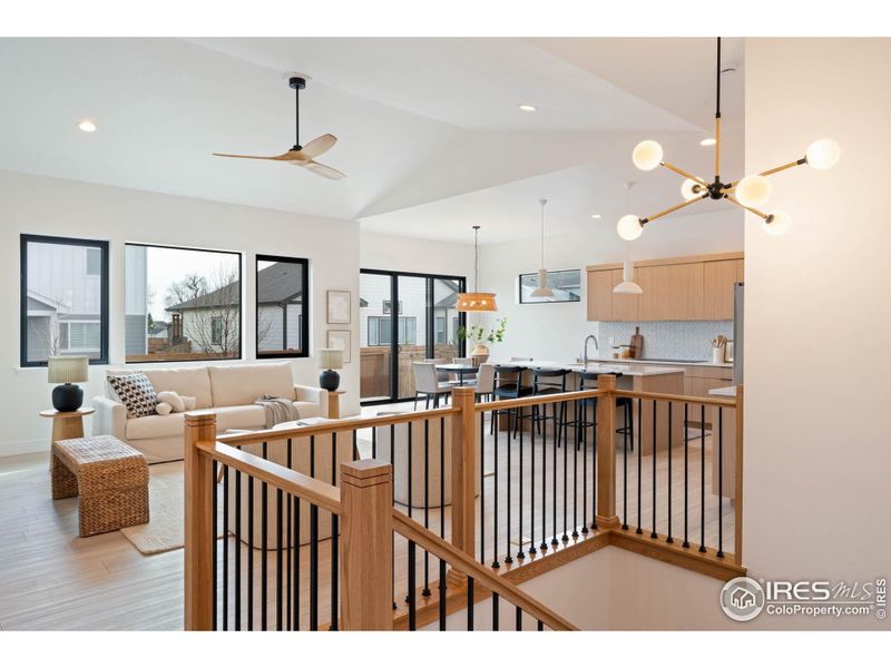 Furnished interior view inside a new home in Greenspire At Windsor Lake, Windsor (Image 13).