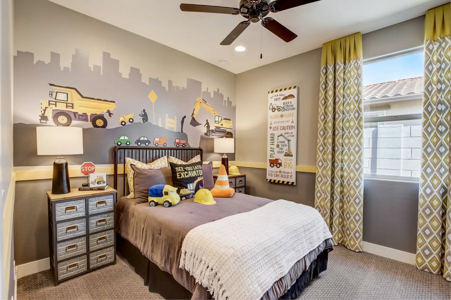 Furnished interior view inside a new home in Castillo at Anderson Parc, Buckeye (Image 36). Furnished interior view inside a new home in Castillo at Anderson Parc, Buckeye (Image 36).