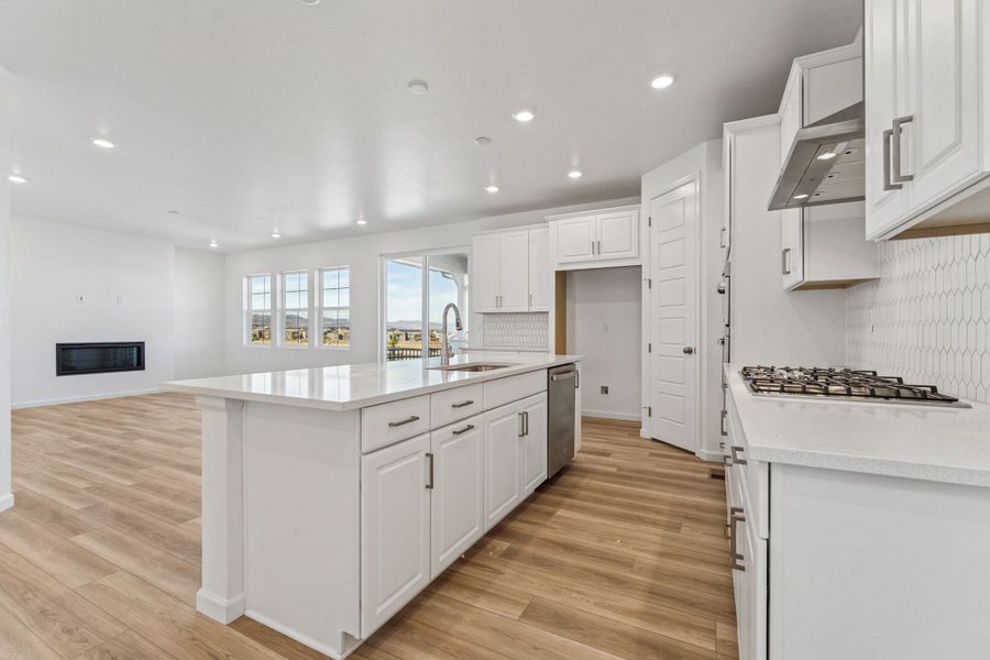 Furnished interior view inside a new home in Sterling Ranch Ascent Village, Littleton (Image 14).