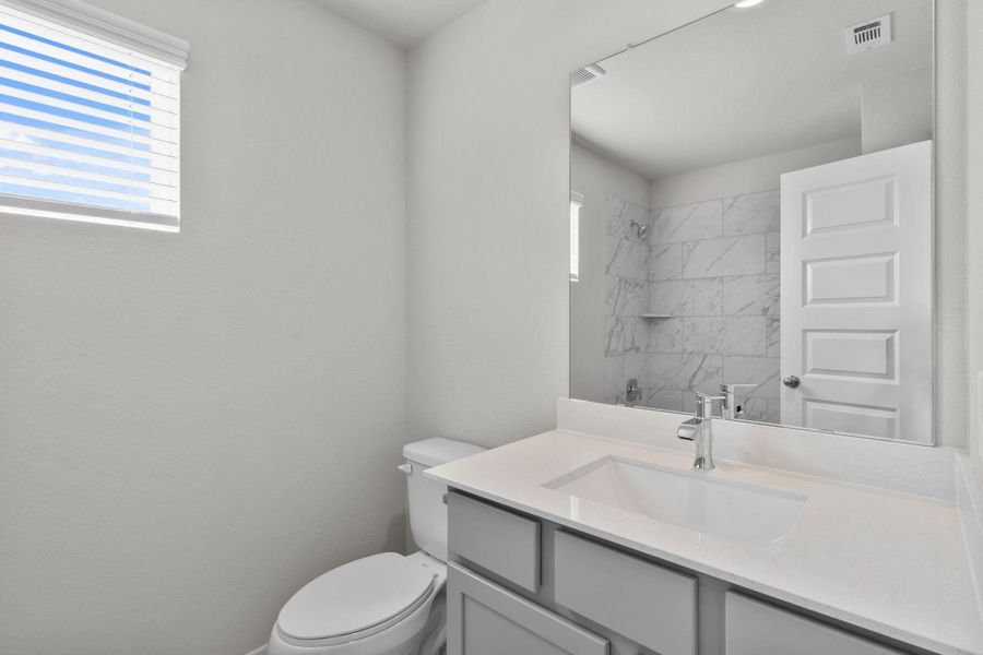 Furnished interior view inside a new home in Cypresswood Landing, Humble (Image 12).