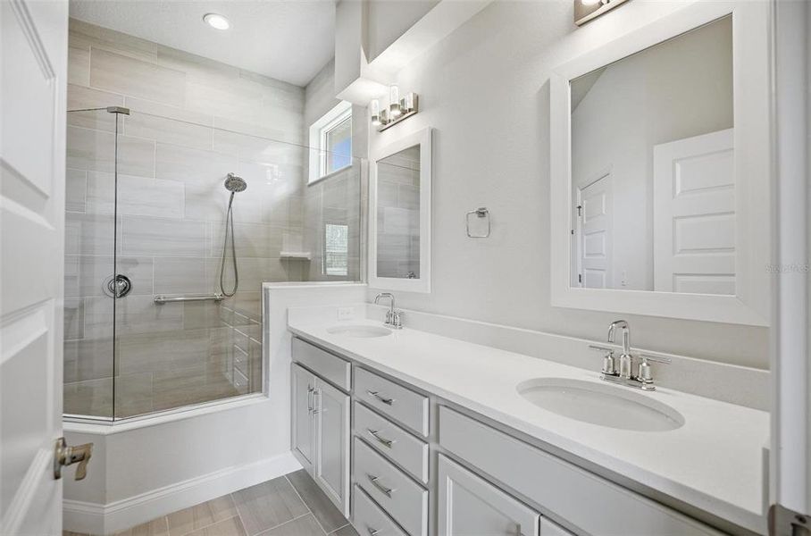 Furnished interior view inside a new home in , Palm Coast (Image 38).