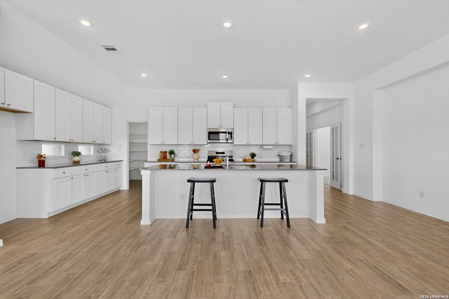 Furnished interior view inside a new home in , San Antonio (Image 7).