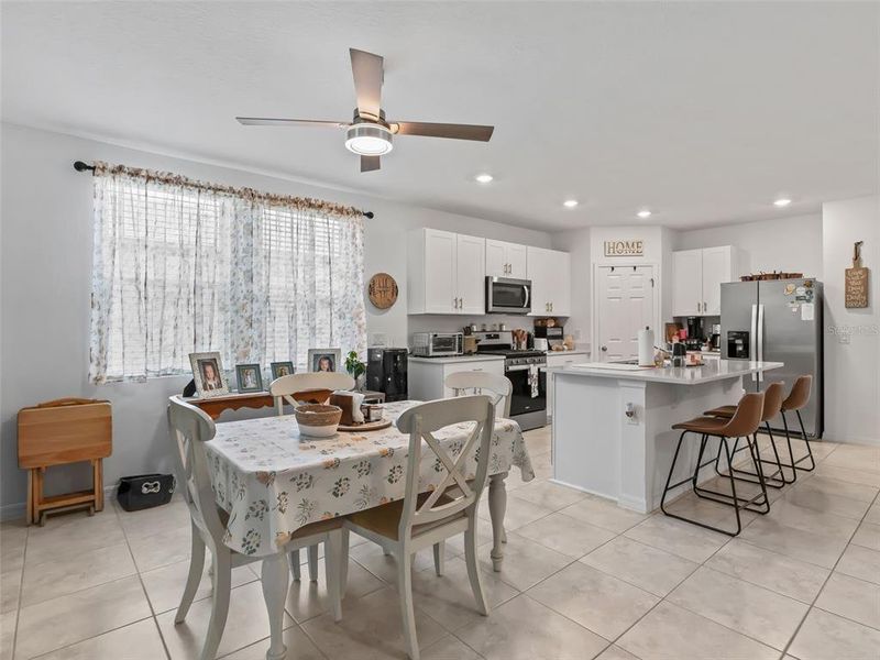 Furnished interior view inside a new home in Fox Pointe at Rivers Edge, Leesburg (Image 13).