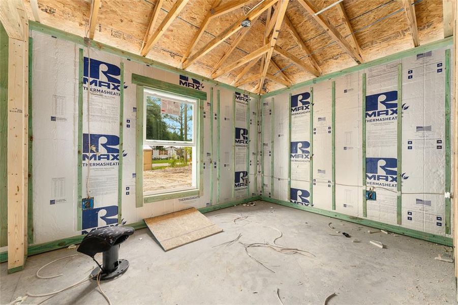 In-progress construction of a new home in , Ocala, FL (Image 18).