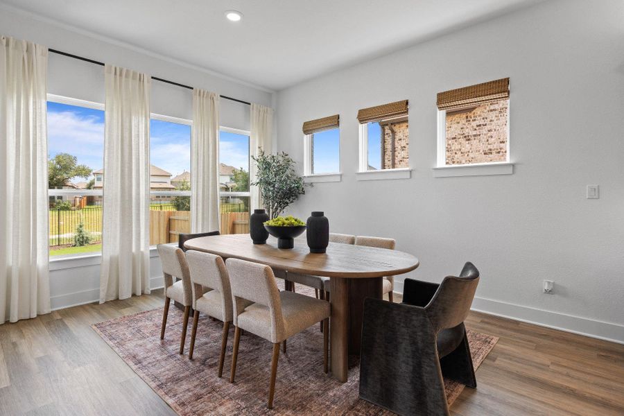 Casual Dining off of Kitchen