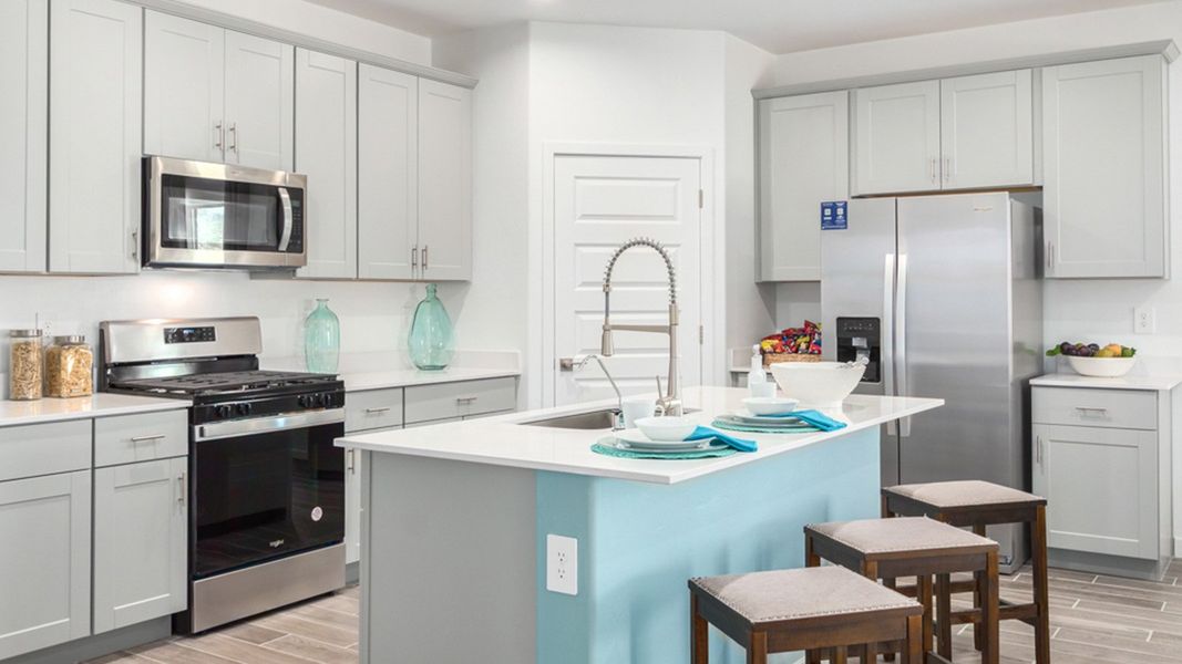 Furnished interior view inside a new home in Saguaro Bloom, Marana (Image 12).