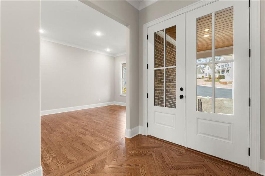 Spacious, unfurnished interior of a new home in , Powder Springs (Image 17). Spacious, unfurnished interior of a new home in , Powder Springs (Image 17).