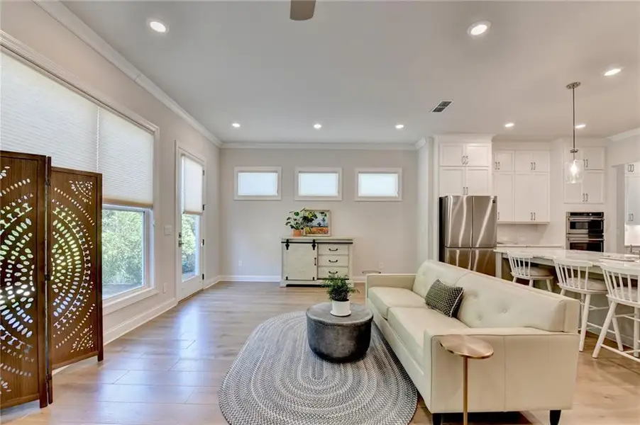 Furnished interior view inside a new home in , Canton (Image 8).