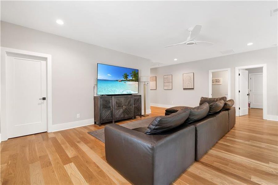 Furnished interior view inside a new home in , Atlanta (Image 20).