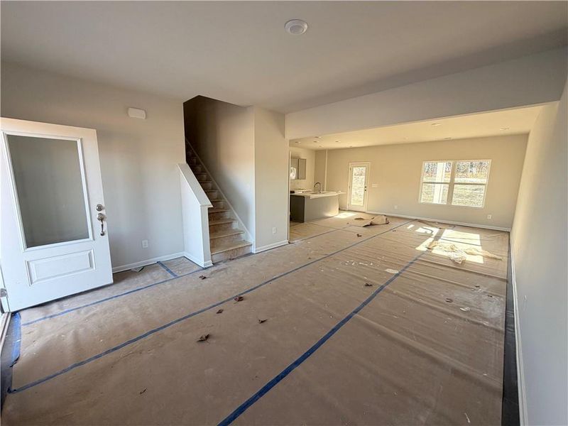 In-progress construction of a new home in , Rockmart, GA (Image 29).