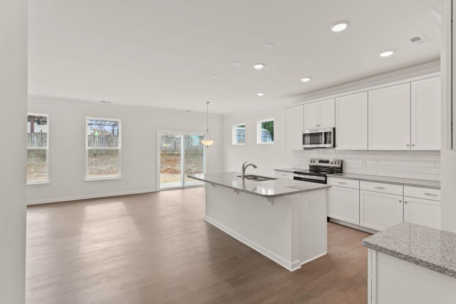 Furnished interior view inside a new home in Bellevue, Greenville (Image 8).