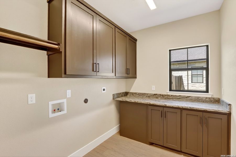 Furnished interior view inside a new home in , Poth (Image 11).