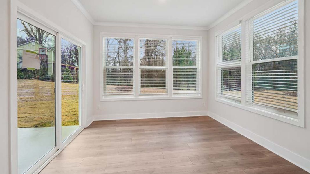 Spacious, unfurnished interior of a new home in Oak Grove Hill, Huntersville (Image 17). Spacious, unfurnished interior of a new home in Oak Grove Hill, Huntersville (Image 17).