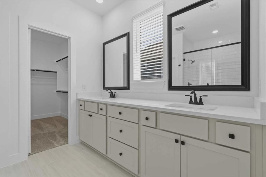Representative furnished interior of a home built from the Riverdale by Chesmar Homes in Bridgeland, Elgin (Image 6).