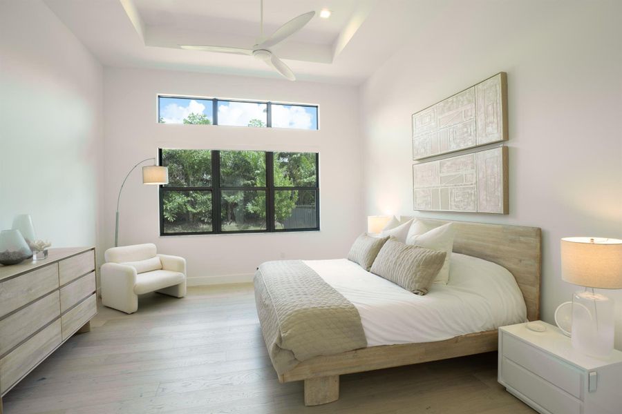 Furnished interior view inside a new home in Lotus Edge, Boca Raton (Image 7). Furnished interior view inside a new home in Lotus Edge, Boca Raton (Image 7).