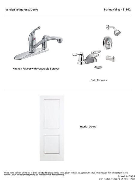 Sample of building materials used in homes in Spring Valley, New Braunfels (Image 25).