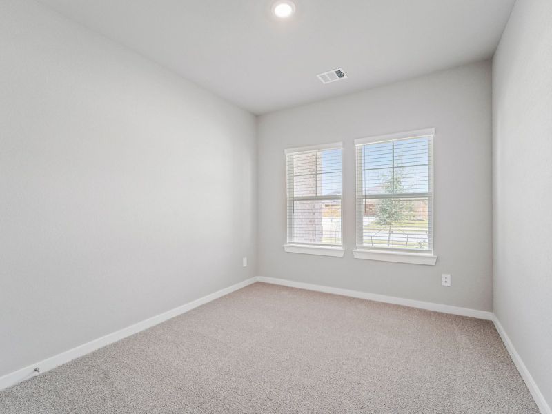 Spacious, unfurnished interior of a new home in Granger Pointe - Premier Series, Conroe (Image 13).