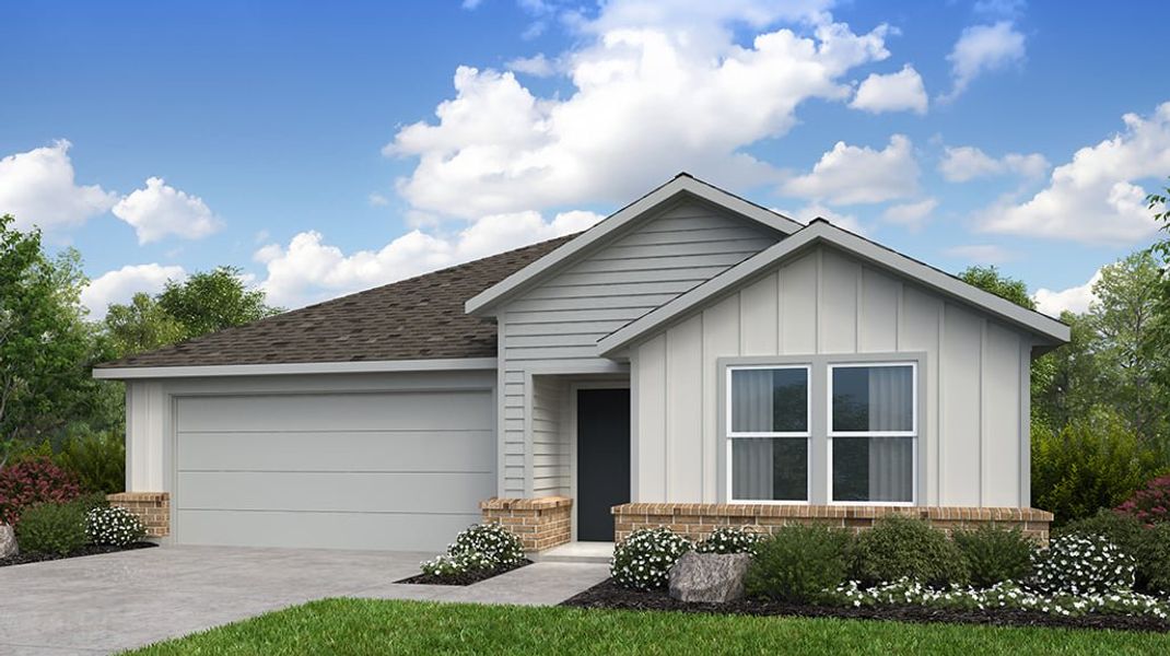 Representative exterior photo of a completed home built from the Kyle by Taylor Morrison in River Ridge, Crandall, TX (Image 2).