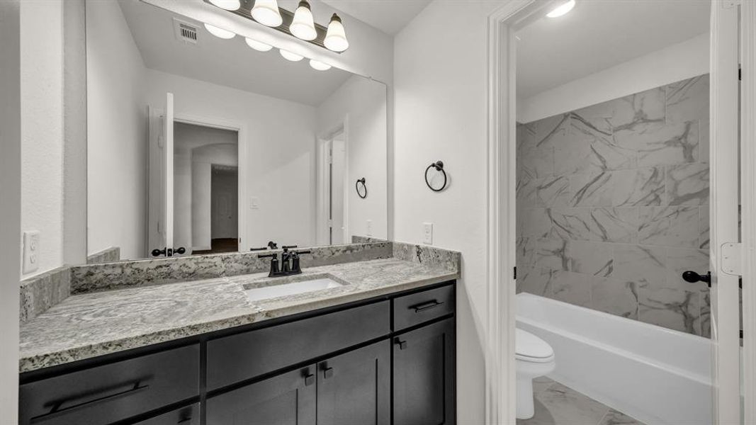 Furnished interior view inside a new home in , Poolville (Image 11).