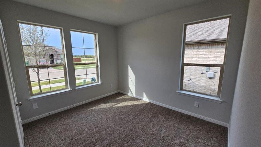 Spacious, unfurnished interior of a new home in Monarch at the Meadows, Denton (Image 11).