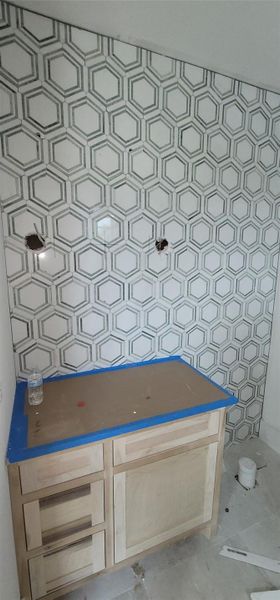 In-progress construction of a new home in , Montgomery, TX (Image 17).