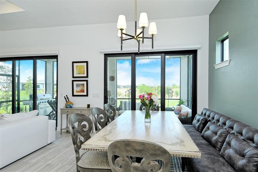 Furnished interior view inside a new home in , Nokomis (Image 41).