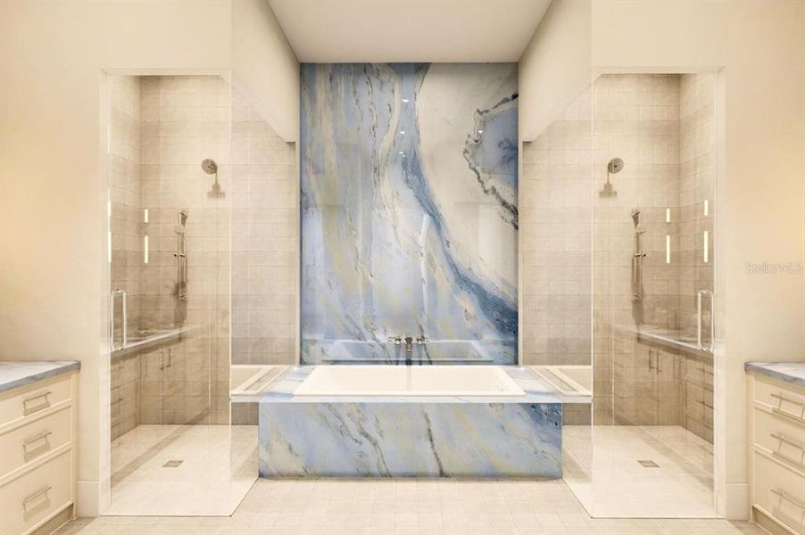 Furnished interior view inside a new home in , Orlando (Image 23). Furnished interior view inside a new home in , Orlando (Image 23).