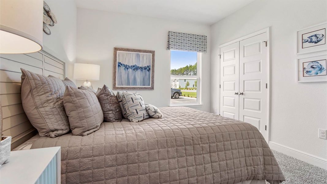 Representative furnished interior of a home built from the Delray by D.R. Horton in Bayside at Ward Creek, Panama City Beach (Image 26). Representative furnished interior of a home built from the Delray by D.R. Horton in Bayside at Ward Creek, Panama City Beach (Image 26).