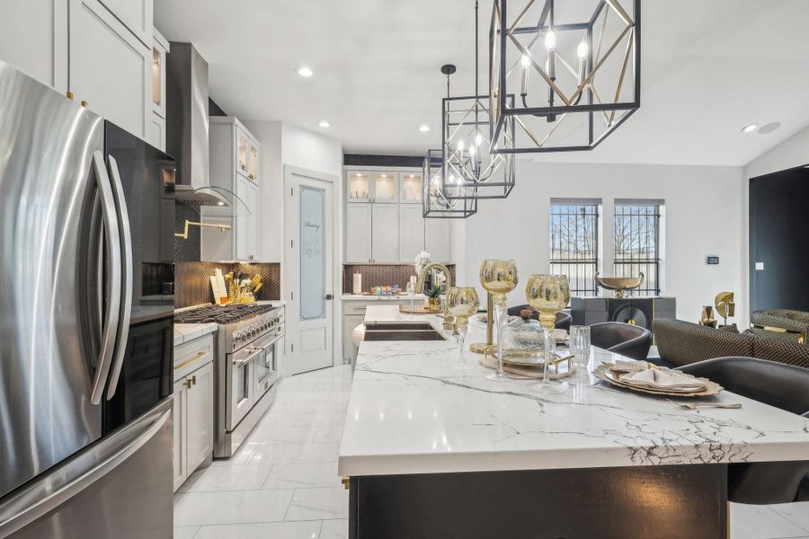 Furnished interior view inside a new home in , Houston (Image 16).