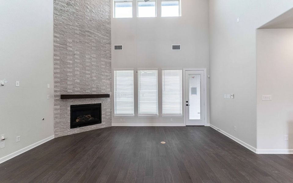 Spacious, unfurnished interior of a new home in Heath Golf & Yacht Club, Heath (Image 18). Spacious, unfurnished interior of a new home in Heath Golf & Yacht Club, Heath (Image 18).