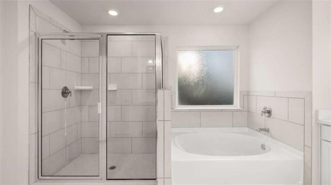 Furnished interior view inside a new home in Water Oak Estates, Lawrenceville (Image 13).