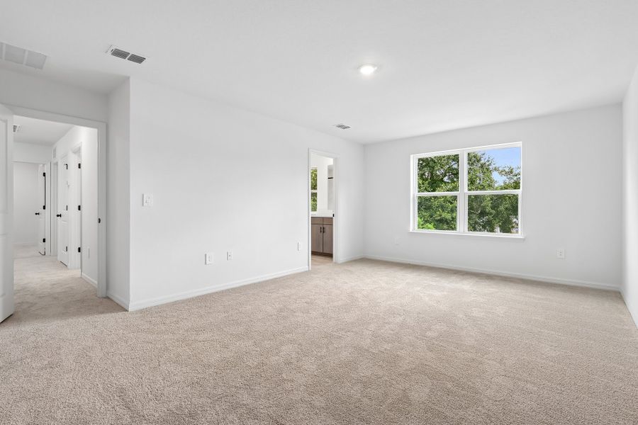 Representative unfurnished interior of a home built from the Florence by Hartizen Homes in Estes Reserve, Eustis (Image 103). Representative unfurnished interior of a home built from the Florence by Hartizen Homes in Estes Reserve, Eustis (Image 103).