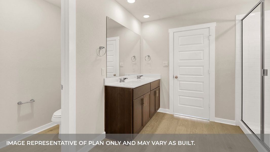 Furnished interior view inside a new home in Hartland Ranch, Lockhart (Image 11).
