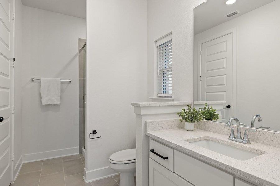 Guest Suite private bath, Bathroom #2