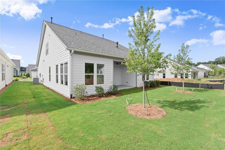 Exterior details and patio area of a home in , Kennesaw (Image 31).