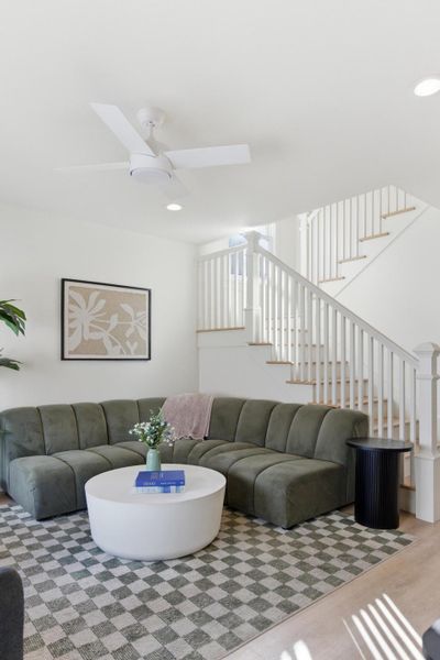 Furnished interior view inside a new home in , Charleston (Image 8).