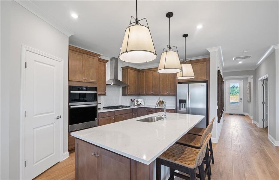 Furnished interior view inside a new home in Overland, Locust Grove (Image 11).