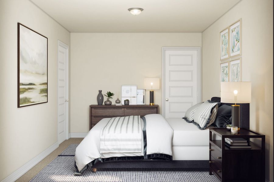 Furnished interior view inside a new home in Mason Woods, Cypress (Image 17). Furnished interior view inside a new home in Mason Woods, Cypress (Image 17).