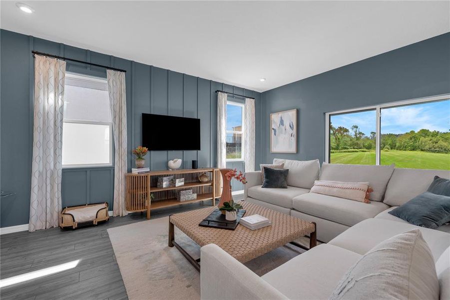 Furnished interior view inside a new home in Oakfield Trails, Parrish (Image 8).