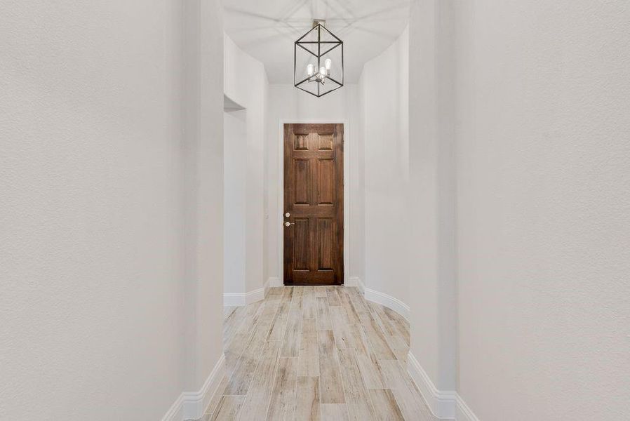 Furnished interior view inside a new home in , Lowry Crossing (Image 5).