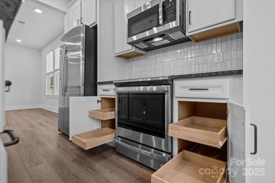 Furnished interior view inside a new home in Clayton Crossing, Arden (Image 8). Furnished interior view inside a new home in Clayton Crossing, Arden (Image 8).