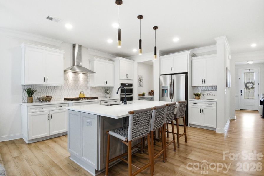 Furnished interior view inside a new home in Summerlin, Mooresville (Image 8).