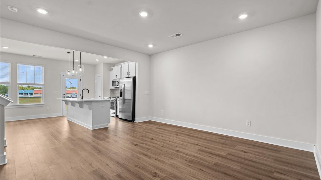 Furnished interior view inside a new home in Saluda Crossing, Piedmont (Image 6).