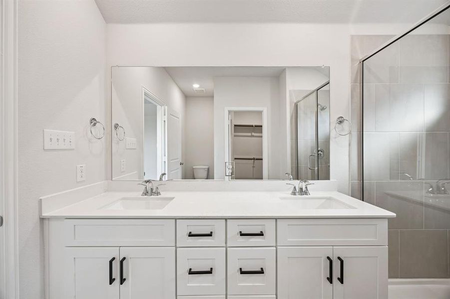 Furnished interior view inside a new home in Venetian, Weston (Image 6).