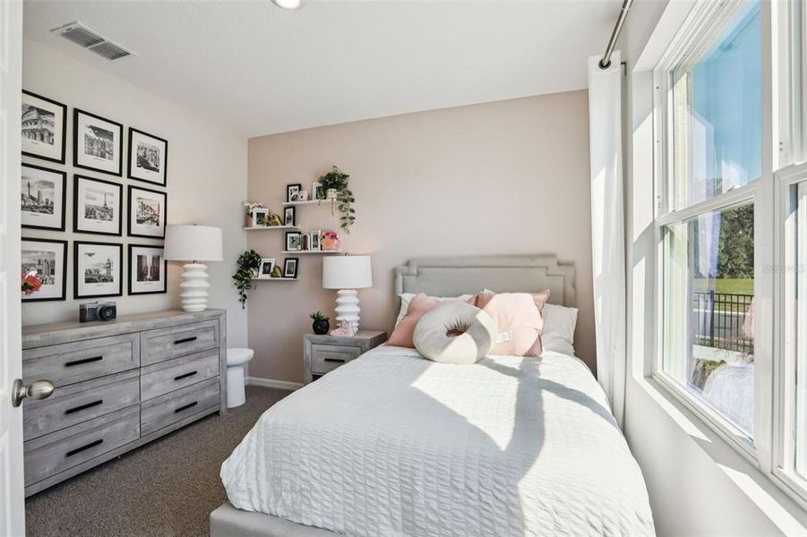 Furnished interior view inside a new home in , Lakeland (Image 28). Furnished interior view inside a new home in , Lakeland (Image 28).