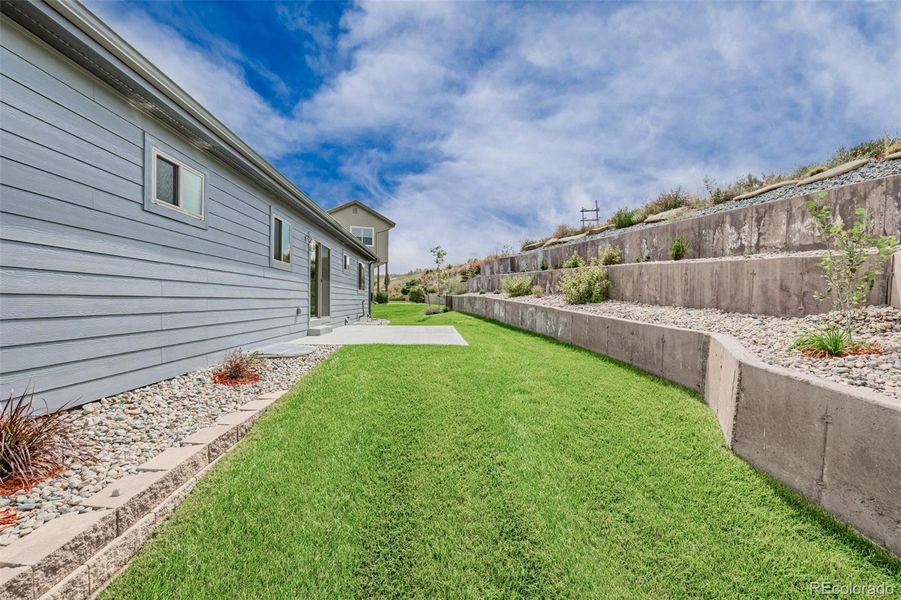 Exterior details and patio area of a home in , Greeley (Image 24).