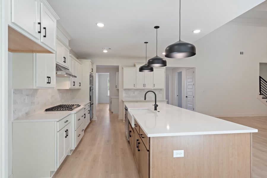 Furnished interior view inside a new home in White Oak, Arlington (Image 8).