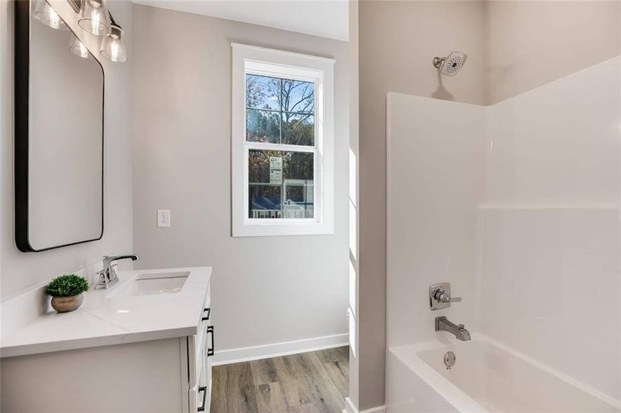 Furnished interior view inside a new home in , Bowdon (Image 6).