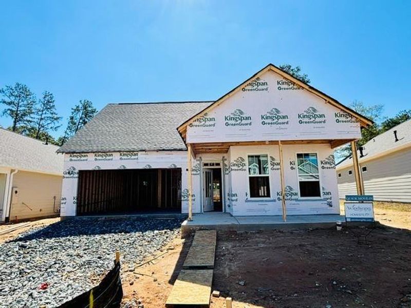 In-progress construction of a new home in Echols Farm, Hiram, GA (Image 25).